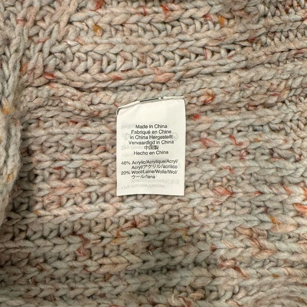 J CREW POINT SUR chunky ribbed crewneck sweater